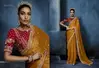 Yellow Colour Masakali Vol 15 By Kimora Pure Fancy Embroidery Work Designer Saree Ks 5669